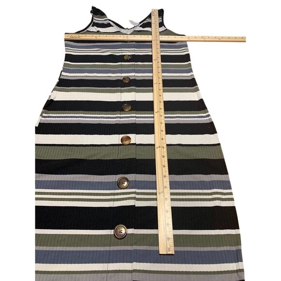 No Boundaries Women's  Resort Wear Comfortable Beachy Sleeveless Button-Down Dre - Picture 8 of 14